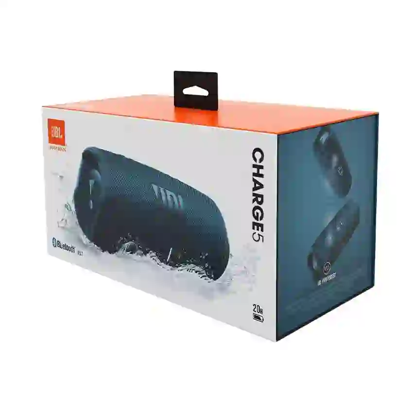 JBL CHARGE 5 PORTABLE BLUETOOTH SPEAKER, IP67 WATERPROOF AND DUSTPROOF, 2- WAY SPEAKER SYSTEM, 1 YEAR WARRANTY