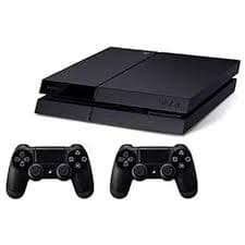 Sony PlayStation 4 Fat 500GB with 2 Controllers and Games